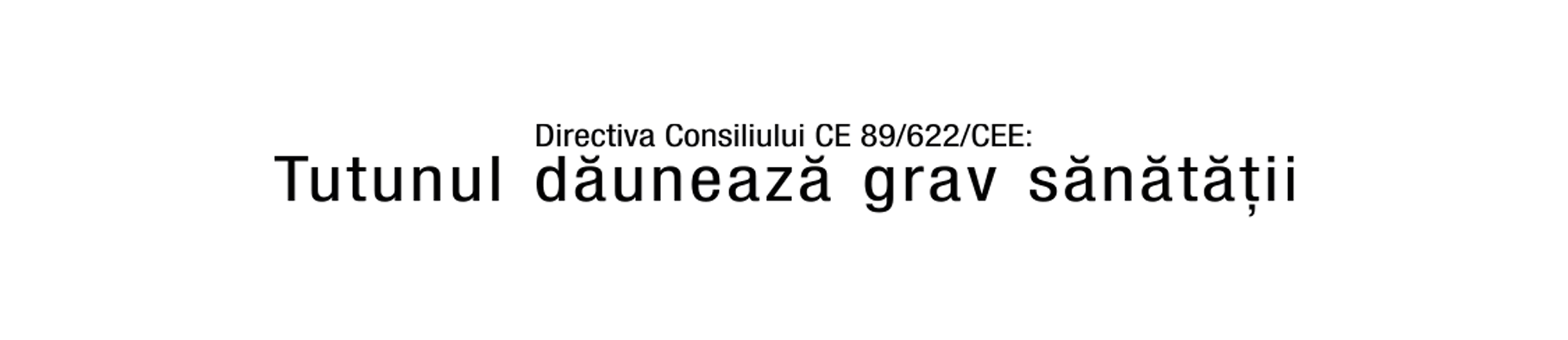 Avertisment sănătate